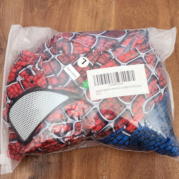 Halloween Cosplay Costume Stretchy Breathable Spandex Adult Full Bodysuit size L - Picture 7 of 8